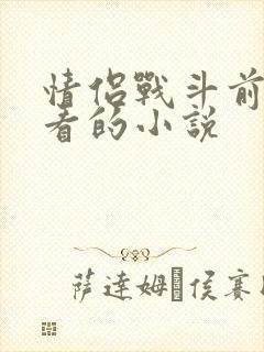 情侣战斗前适合看的小说