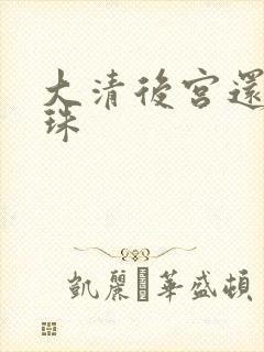 大清后宫还君明珠