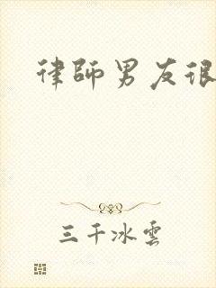 律师男友很难撩