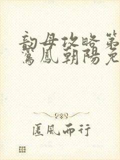 韵母攻略第二部鸾凤朝阳免费阅读