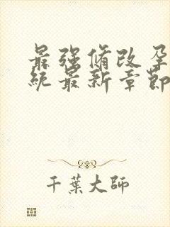 最强修改孕妇系统最新章节