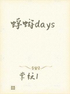 蜉蝣days