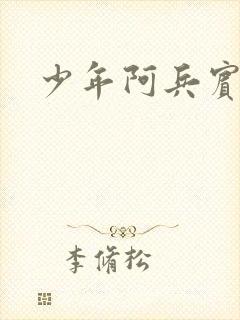 少年阿兵宾封面