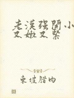 老汉强开小嫩苞又嫩又紧封面