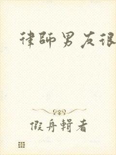 律师男友很难撩