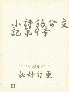 小诗的公交车日记第9章