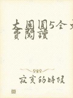 大团圆5全文免费阅读