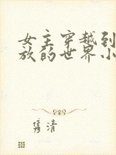 女主穿越到很开放的世界小说