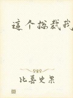 这个总裁我要了