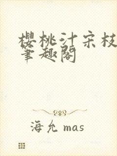 樱桃汁宋枝江野笔趣阁