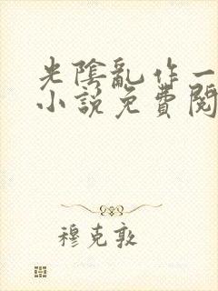 光阴乱作一团的小说免费阅读