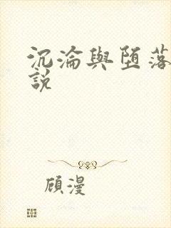 沉沦与堕落的小说