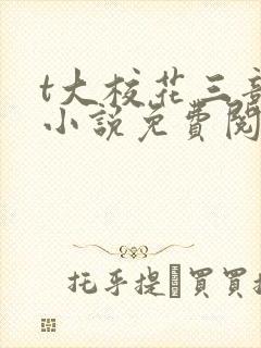 t大校花三部曲小说免费阅读全文