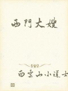 西门大嫂