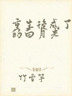 重生后成了皇帝的白月光