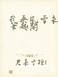 我乘风雪未删减笔趣阁