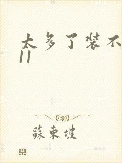 太多了装不下H11