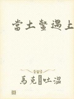 当土鳖遇上海龟