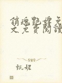 销魂艳婢免费全文免费阅读