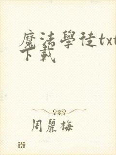 魔法学徒txt下载