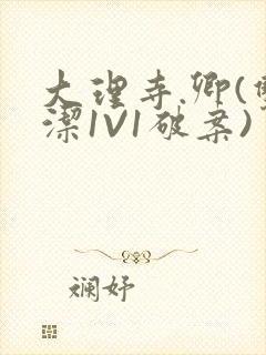 大理寺.卿(双洁1V1破案)