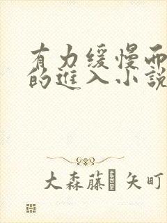 有力缓慢而坚定的进入小说