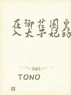 在御花园皇上进入太子妃的小说