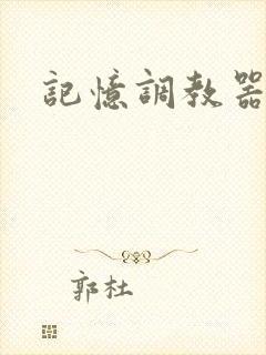 记忆调教器