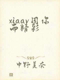 xiaav因你而精彩