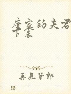 唐家的夫君们帘下衾