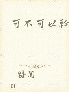 可不可以干湿你