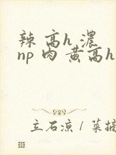 辣 高h 浓 np 肉 黄高h