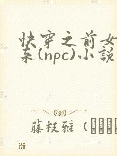 快穿之前女友归来(npc)小说免费阅读