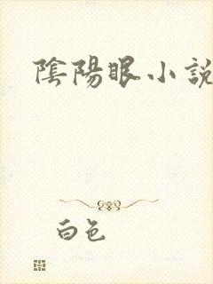 阴阳眼小说