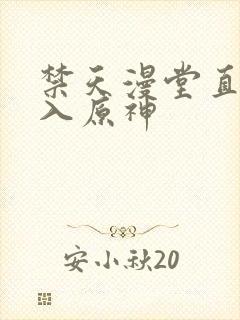 禁天漫堂直接进入原神