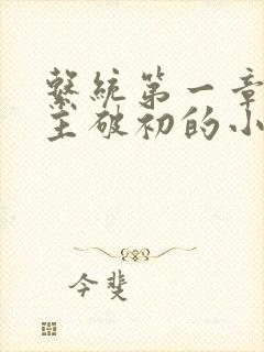 系统第一章给宿主破初的小说