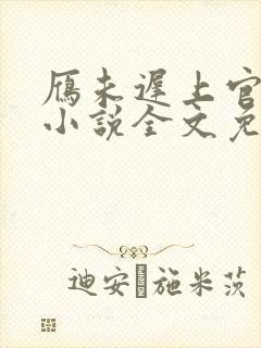 雁未迟上官穿越小说全文免费阅读