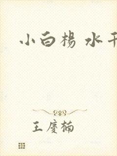小白杨 水千丞