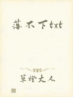 落不下txt