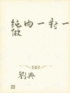 纯肉一对一到处做
