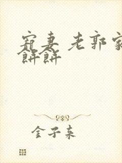 宠妻 老郭家的饼饼