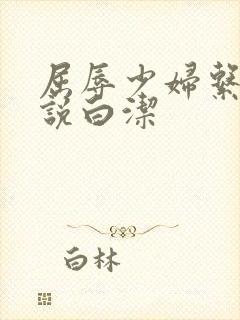 屈辱少妇系列小说白洁