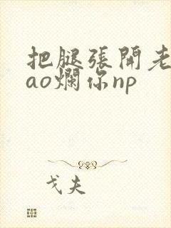 把腿张开老子cao烂你np