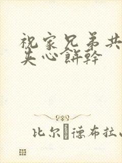 祝家兄弟共享后夹心饼干