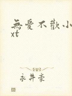 无爱不欢小说txt