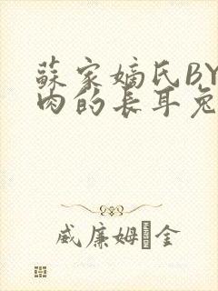 苏家嫡氏BY吃肉的长耳兔