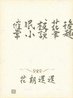 催眠校花后的日常小说笔趣阁