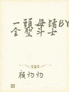 一头母猪BY黄金圣斗士