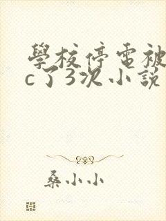 学校停电被同桌c了3次小说封面