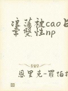 浪荡被cao日常双性np